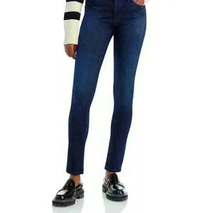 Adriano Goldschmied Women's Dark Wash The Prima Mid-Rise Cigarette Jean 31